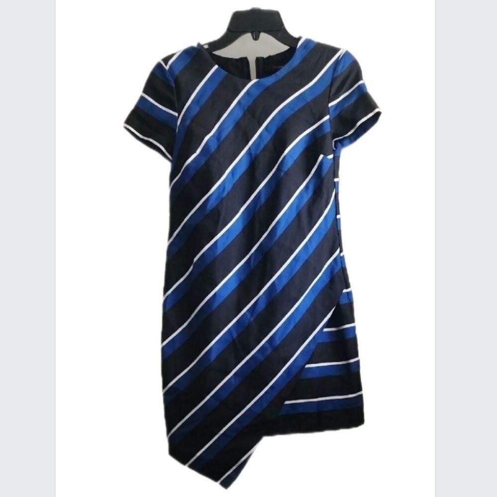 Cynthia Steffe Women's Blue and Black Dress - Picture 2 of 8